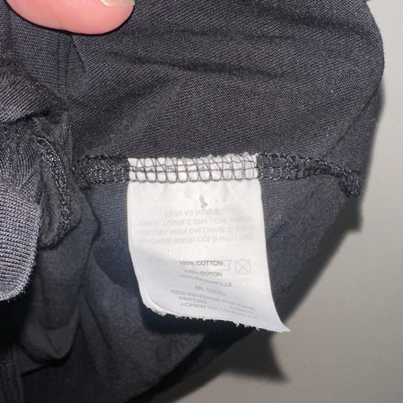 Madewell Black Tie-Front Short Sleeve Tee - Picture 6 of 6